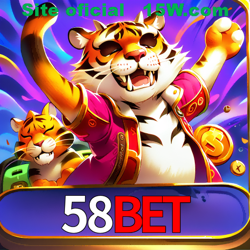 Imagem promocional da 58Bet mostrando a plataforma e suas vantagens